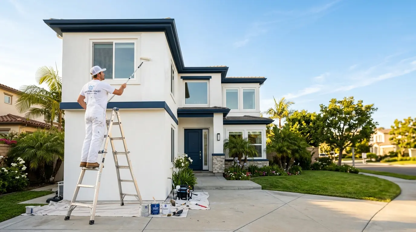 Professional exterior house painting in San Bernardino